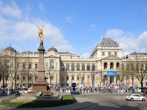 Main building of the University of Vienna on the Ringstrasse