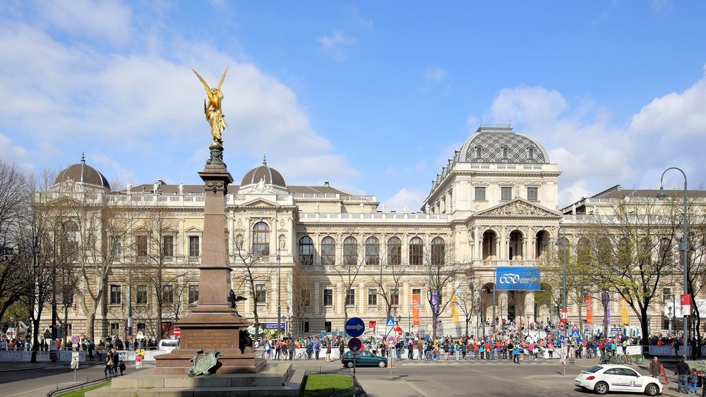 Main building of the University of Vienna on the Ringstrasse