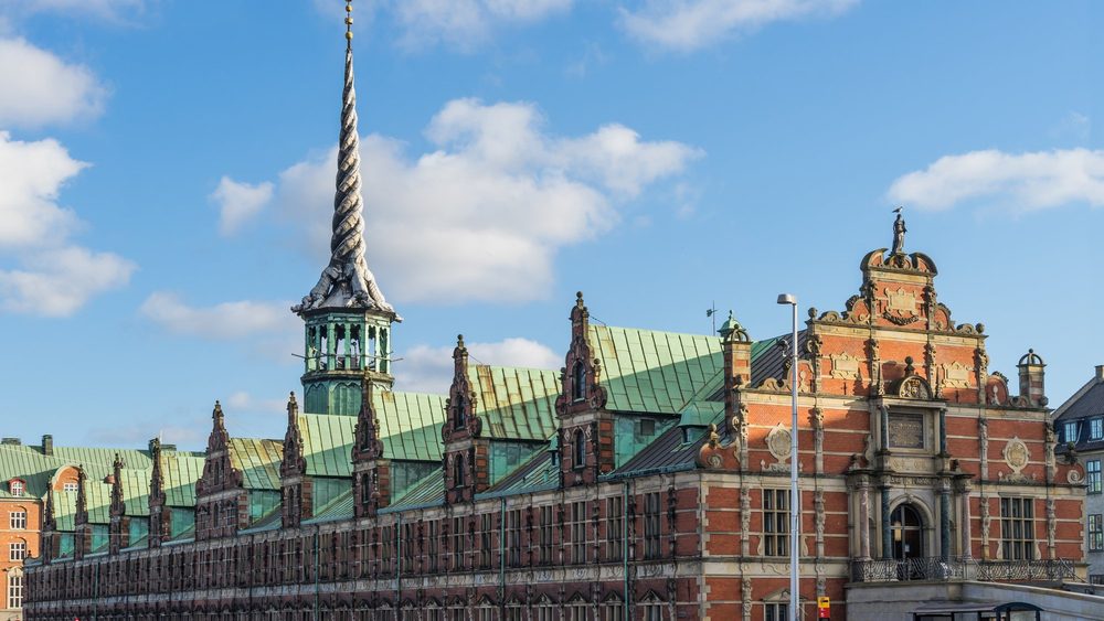 Borsen, the old Copenhagen stock exchange with its dragon spire