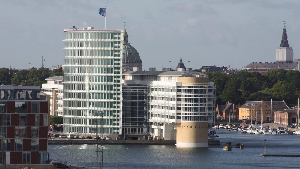 Alm. Brand Bank headquarters on the Copenhagen waterfront
