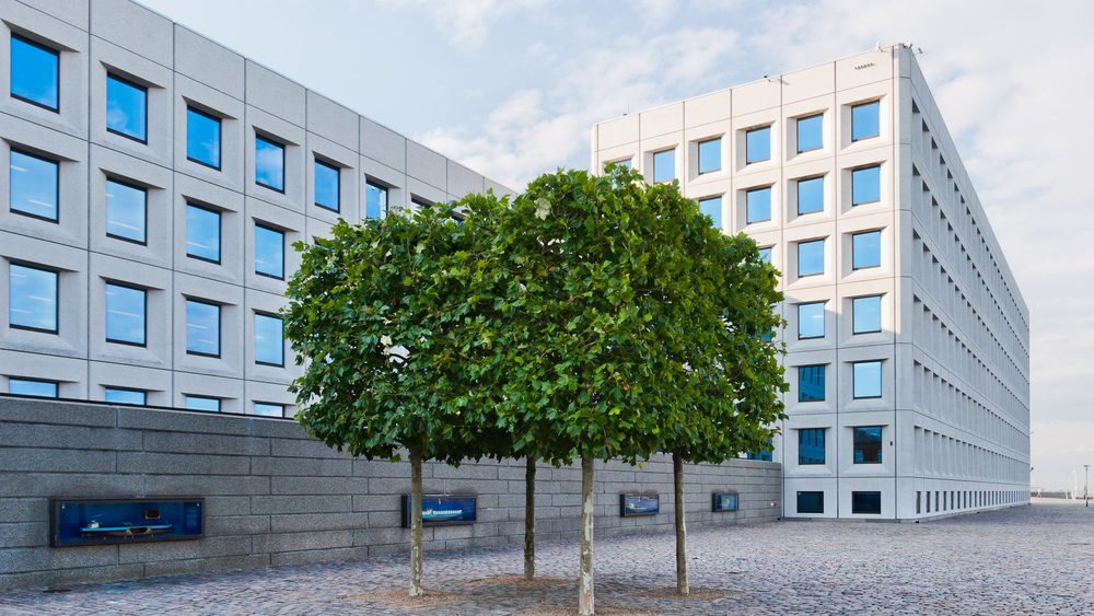 Maersk headquarters office buildings in Copenhagen