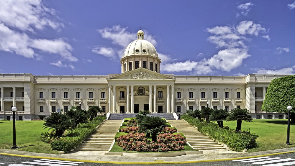 Palacio Nacional, the national palace in Santo Domingo, Dominican Republic