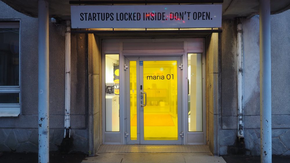 Entrance to Maria 01, the Helsinki startup campus