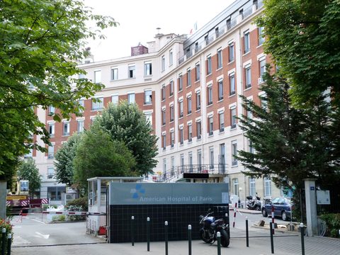 The American Hospital of Paris in Neuilly-sur-Seine