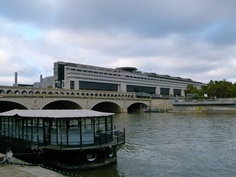 The Ministry of Economy and Finance building at Bercy beside the Seine in Paris