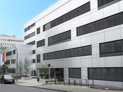 Federal Central Tax Office (Bundeszentralamt fur Steuern) building in Bonn