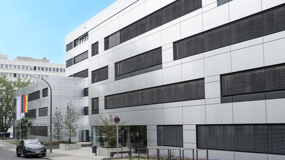 Federal Central Tax Office (Bundeszentralamt fur Steuern) building in Bonn