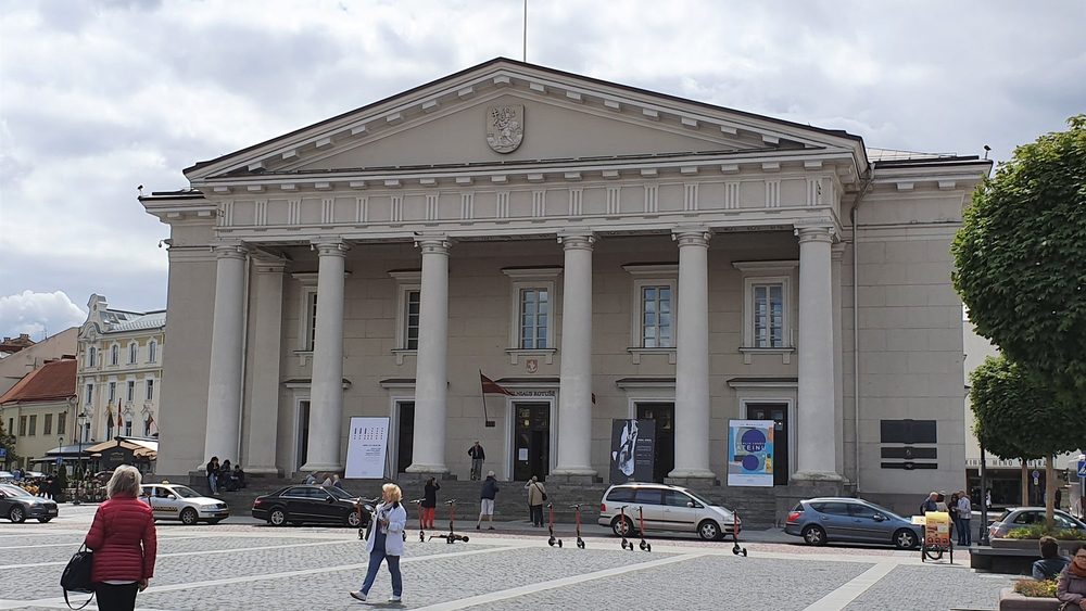Vilnius Town Hall on Town Hall Square, Lithuania