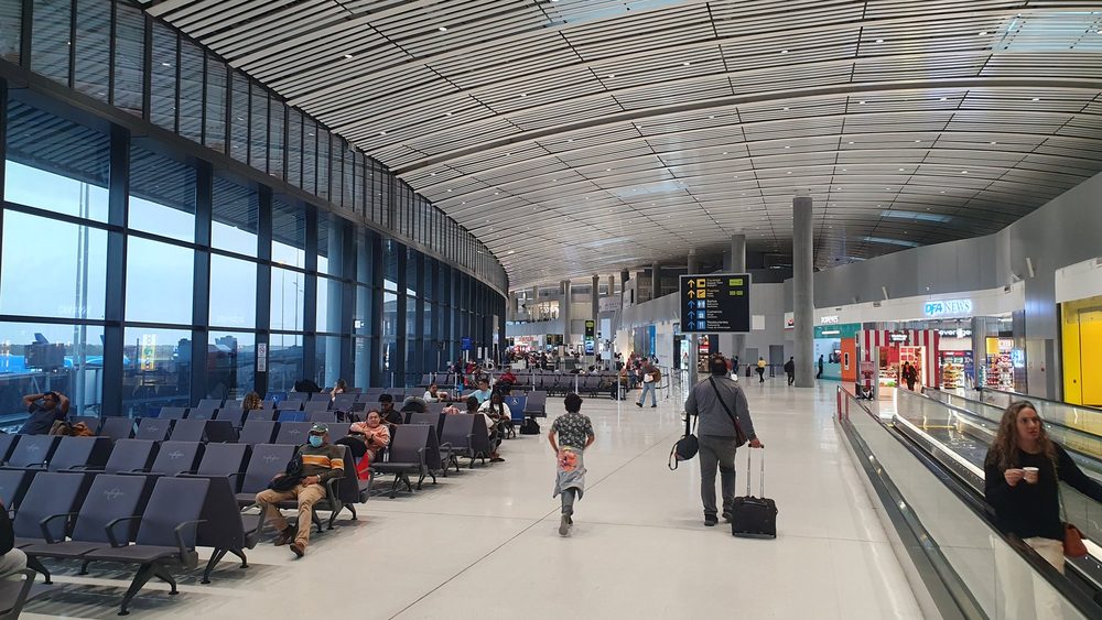 Departures concourse in Terminal 2 of Tocumen International Airport in Panama City