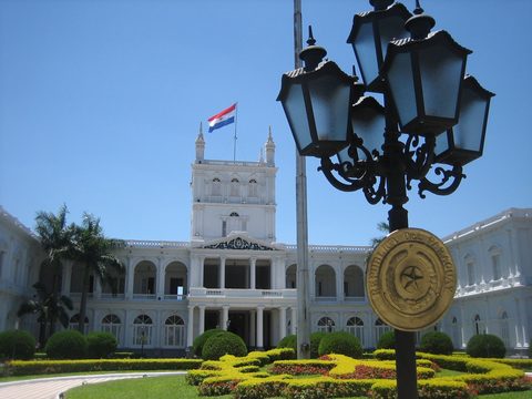 Palacio de los López, the presidential palace in Asunción, Paraguay